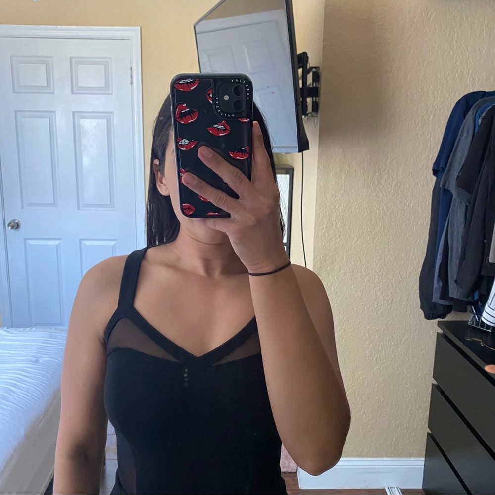 Express Black Mini Dress - Picture 9 of 9